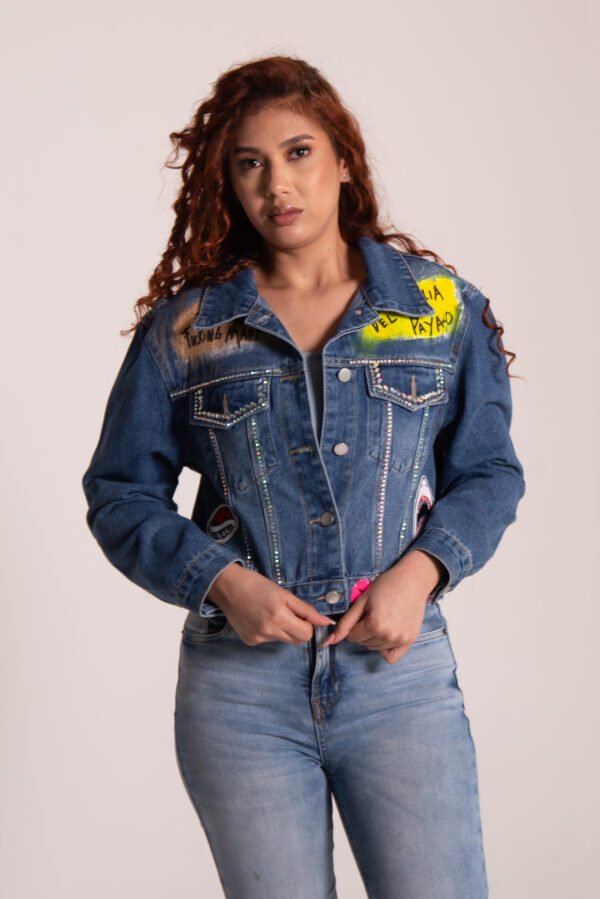 Chaqueta Jean Dama